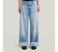 G-star Roxx Wide Jeans Bleu 24 / 32 Femme