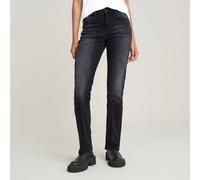 G-Star Femme Jean Strace Straight, Noir (worn in black moon D23951-D632-G108), 31W / 30L