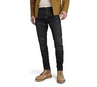 G-STAR Raw Jean Superslim 5620 pour Homme avec Fermeture éclair au Genou Gris, Dark Aged Black, 30W x 32L