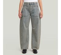 G-star Carter Long Pocket Barrel Jeans Gris 29 Femme