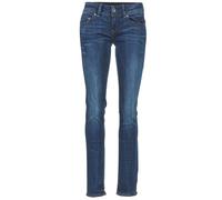 G-Star Jean Midge Saddle Mid Waist Straight Femme Bleu Taille 24/32
