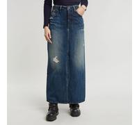 G-Star RAW Jupe Viktoria Long Bleu foncé 27