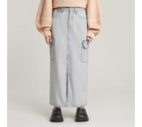 G-Star RAW Jupe Viktoria Long Cargo Bleu clair 27
