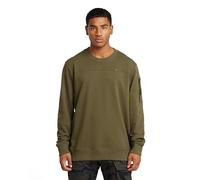 G-STAR RAW Lightweight Sweatshirt Sleeve Pocket T-Shirt, Vert (Shadow Olive D23514-d278-b230), L Hommes