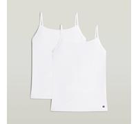G-Star RAW Lot de 2 débardeurs Blanc L