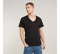 G-Star RAW Lot De 2 T-Shirts Base V-Neck Noir XS