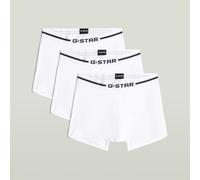 G-Star RAW Lot de 3 Boxers Brief Blanc M