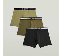 G-Star RAW Lot de 3 Boxers Button Brief Multi couleur L