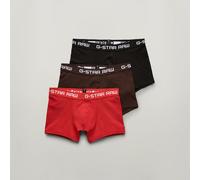 G-Star RAW Lot de 3 Boxers Classic Color Rouge XS