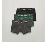 G-Star Homme Lot De 3 Boxers Classic Color, Multicolore (GS Grey/Asfalt/Bright Jungle D05095-2058-8529), XS