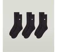 G-Star RAW Lot de 3 chaussettes Noir 40-43