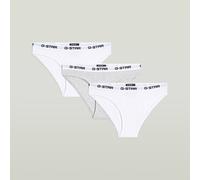 G-star D29448-01 Hipster Panties 3 Units Blanc,Gris M Femme