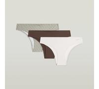 G-Star RAW Lot de 3 culottes Hipster No VPL Multi couleur XL