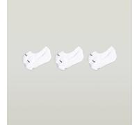 G-Star RAW Lot de 3 paires de chaussettes Invisible Blanc 35-38