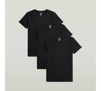 G-Star RAW Lot de 3 t-shirts Crew Noir XXL