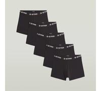 G-Star RAW Lot de 5 Boxers Brief Noir S