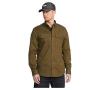 G-STAR RAW Marine Slim Long Sleeve Shirt Homme T-shirt, Multicolore (Tapenade Micro Bt D24963-d787-g899), L