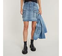 G-Star RAW Mini-Jupe Viktoria Utility Bleu clair 26
