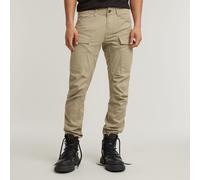 G-Star RAW Pantalon Cargo 3D Regular Tapered Beige 33-32