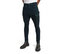 G-STAR RAW Pantalon Cargo Zip Pocket 3d Skinny 2.0 Homme Pantalon, Bleu (Legion Blue D24307-d504-862), 32W / 34L