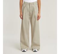 G-Star RAW Pantalon Fluid Wide Leg Beige 29