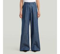 G-Star RAW Pantalon Fluid Wide Leg Bleu foncé 29