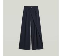 G-Star RAW Pantalon Pleated Wrap Loose Bleu foncé 25