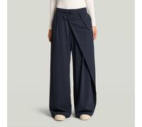 G-Star RAW Pantalon Pleated Wrap Loose Bleu foncé 26