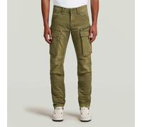 G-Star RAW Pantalon Rovic Zip 3D Regular Tapered Vert 30-32