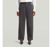 G-Star RAW Pantalon Wide Pleated Gris 30
