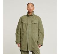 G-Star RAW Parka Overdyed Vert XS