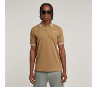 G-Star RAW Polo Dunda Slim Stripe Beige M