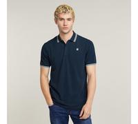 G-Star Polo Homme Dunda Slim Stripe Bleu (sartho blue D17127-5864-6067) L