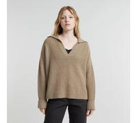 G-Star RAW Polo Heavy Knitted Loose Beige XXS