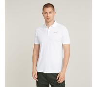 G-Star RAW Polo Oluv Slim Blanc M