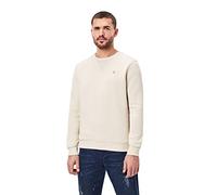 G-STAR RAW Premium Core R SW Ls Sweatshirt Homme, whitebait, L