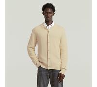 G-Star RAW Pull Honey Comb Structure Cardigan Blanc L