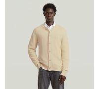G-Star RAW Pull Honey Comb Structure Cardigan Blanc XXL
