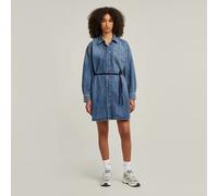 G-Star RAW Robe Belted Oversized Denim Bleu moyen L
