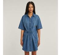 G-Star RAW Robe-Chemise Modular Bleu moyen XS