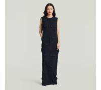 G-Star RAW Robe Long Pocket Bleu foncé M