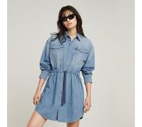 G-Star RAW Robe Relaxed Drawcord Denim Bleu clair XXS