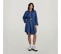 G-star D23004 Sniper Long Sleeve Dress Bleu 2XS Femme