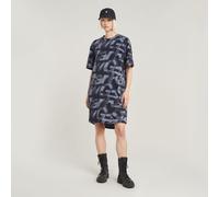 G-Star RAW Robe Sprayed Letters Loose Multi couleur M