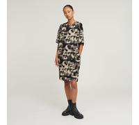 G-Star RAW Robe Sprayed Letters Loose Multi couleur S