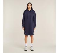 G-Star RAW Robe-Sweat Logo Hooded Bleu foncé XS