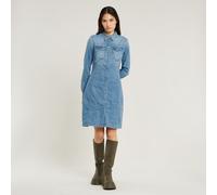 G-Star RAW Robe Tacoma Slim Flare Bleu moyen XS