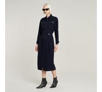 G-Star RAW Robe Zip Through Bleu foncé S