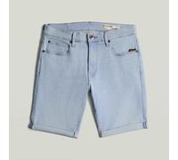 G-star 3301 Slim Denim Shorts Bleu 40 Homme