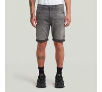 G-star 3301 Slim 1/2 Denim Shorts Gris 26 Homme